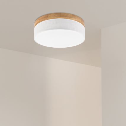 Brilagi - LED Stropna svetilka BELLADONNA LED/36W/230V Ø 40 cm bela/osem