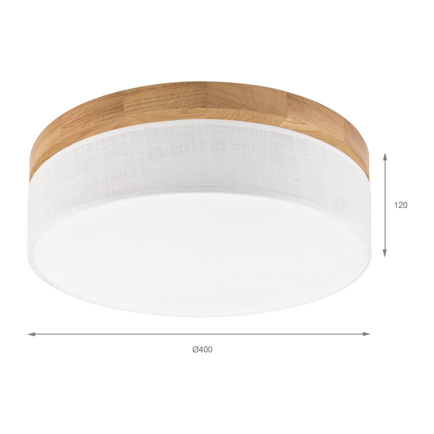 Brilagi - LED Stropna svetilka BELLADONNA LED/36W/230V Ø 40 cm bela/osem