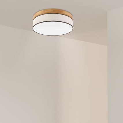 Brilagi - LED Stropna svetilka BELLADONNA LED/36W/230V Ø 40 cm krema/hlod