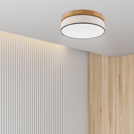 Brilagi - LED Stropna svetilka BELLADONNA LED/36W/230V Ø 40 cm krema/hlod