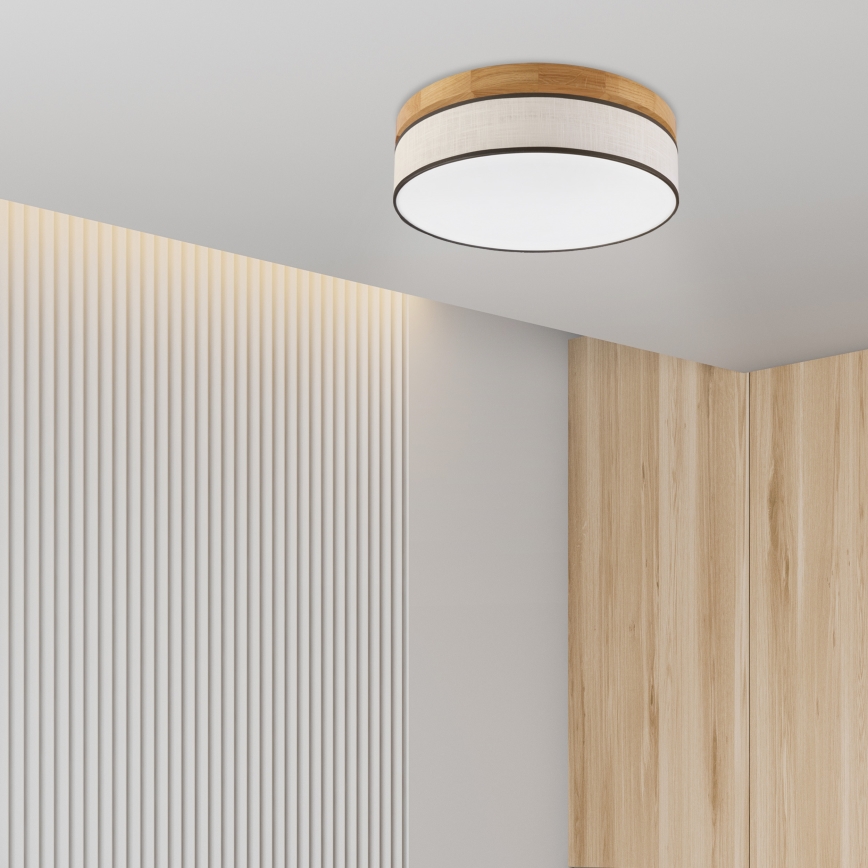 Brilagi - LED Stropna svetilka BELLADONNA LED/36W/230V Ø 40 cm krema/hlod