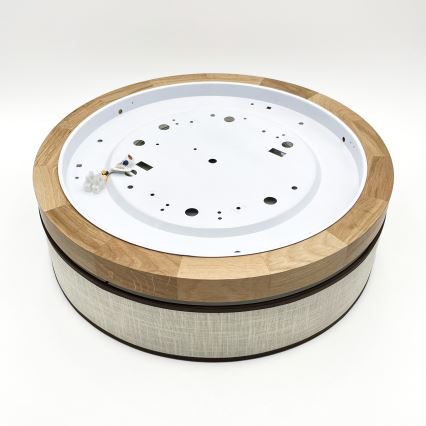 Brilagi - LED Stropna svetilka BELLADONNA LED/36W/230V Ø 40 cm krema/hlod