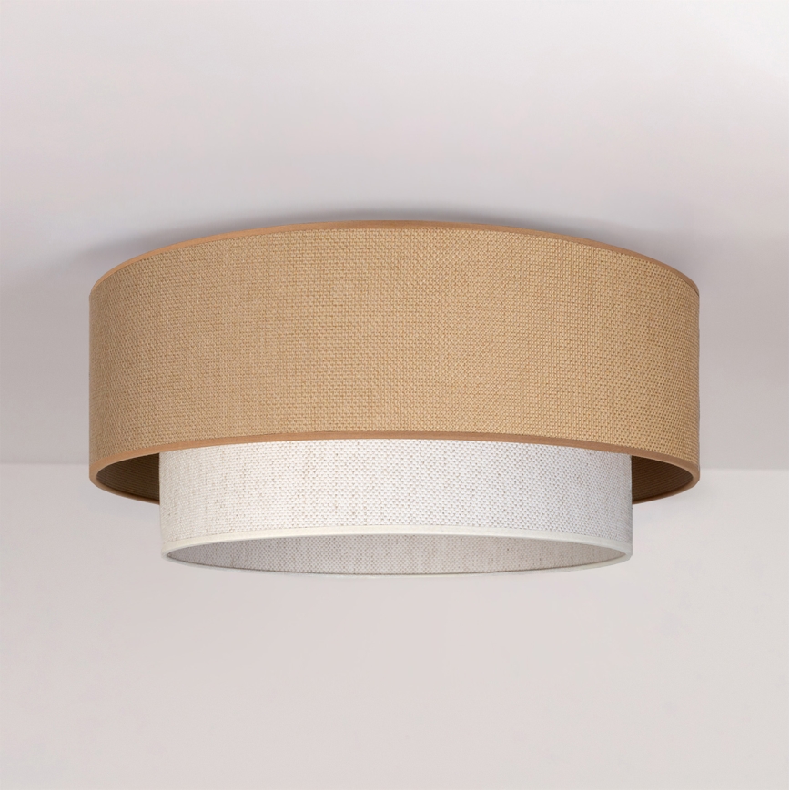 Brilagi - LED stropna svetilka BOHO ECO 1xE27/10W/230V premer 40 cm bežna/kremna