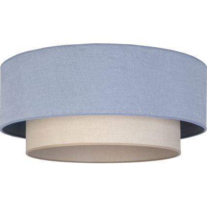 Brilagi - LED stropna svetilka BOHO ECO 1xE27/10W/230V premer 40 cm modra/kremna