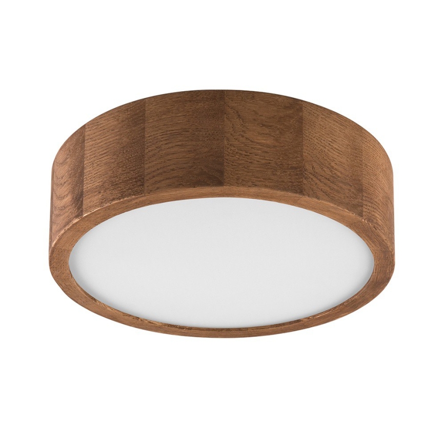 Brilagi - LED stropna svetilka CARVALHO 1xE27/15W/230V hrast/češnja premer 27 cm