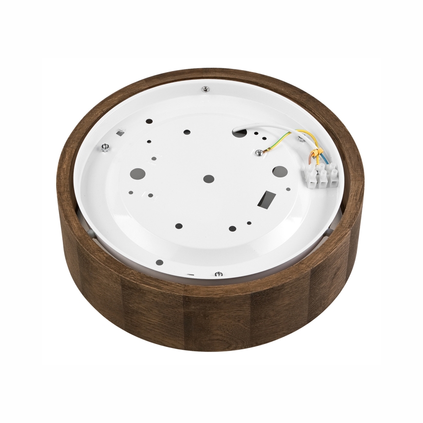Brilagi - LED Stropna svetilka CARVALHO 1xE27/60W/230V hrast oreh pr. 27 cm