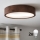 Brilagi - LED stropna svetilka CARVALHO 2xE27/15W/230V hrast/oreh premer 37 cm