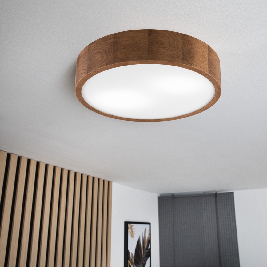 Brilagi - LED Stropna svetilka CARVALHO 2xE27/60W/230V hrast češnja pr. 37 cm