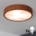 Brilagi - LED stropna svetilka CARVALHO 3xE27/15W/230V, dekor hrast-češnja, premer 47 cm