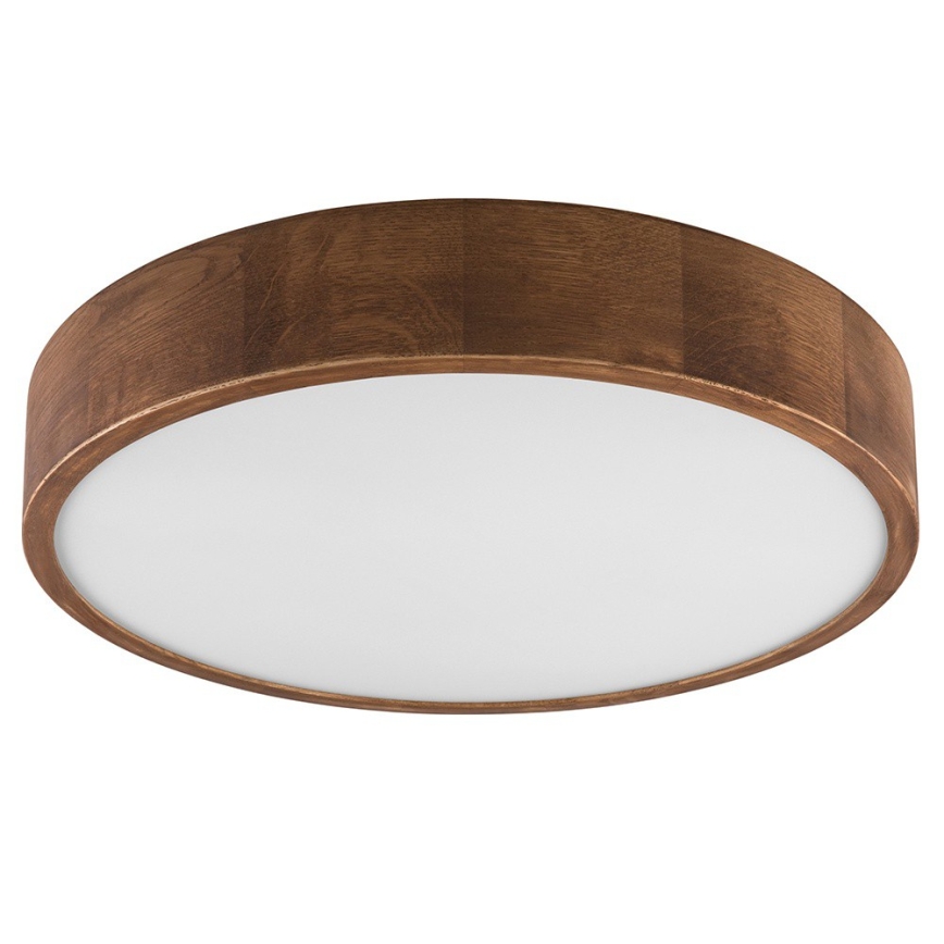 Brilagi - LED stropna svetilka CARVALHO 3xE27/15W/230V, dekor hrast-češnja, premer 47 cm