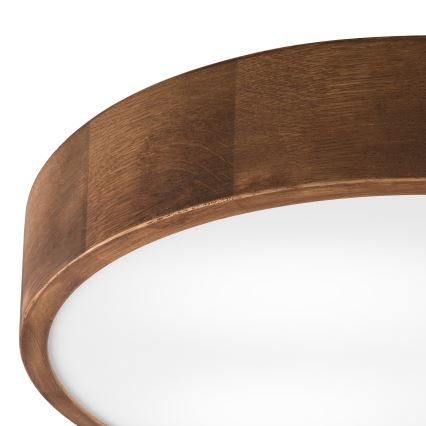 Brilagi - LED stropna svetilka CARVALHO 3xE27/15W/230V, dekor hrast-češnja, premer 47 cm