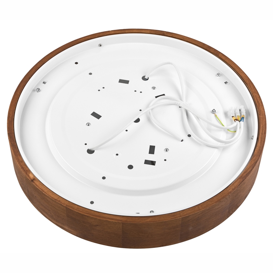 Brilagi - LED stropna svetilka CARVALHO 3xE27/15W/230V, dekor hrast-češnja, premer 47 cm