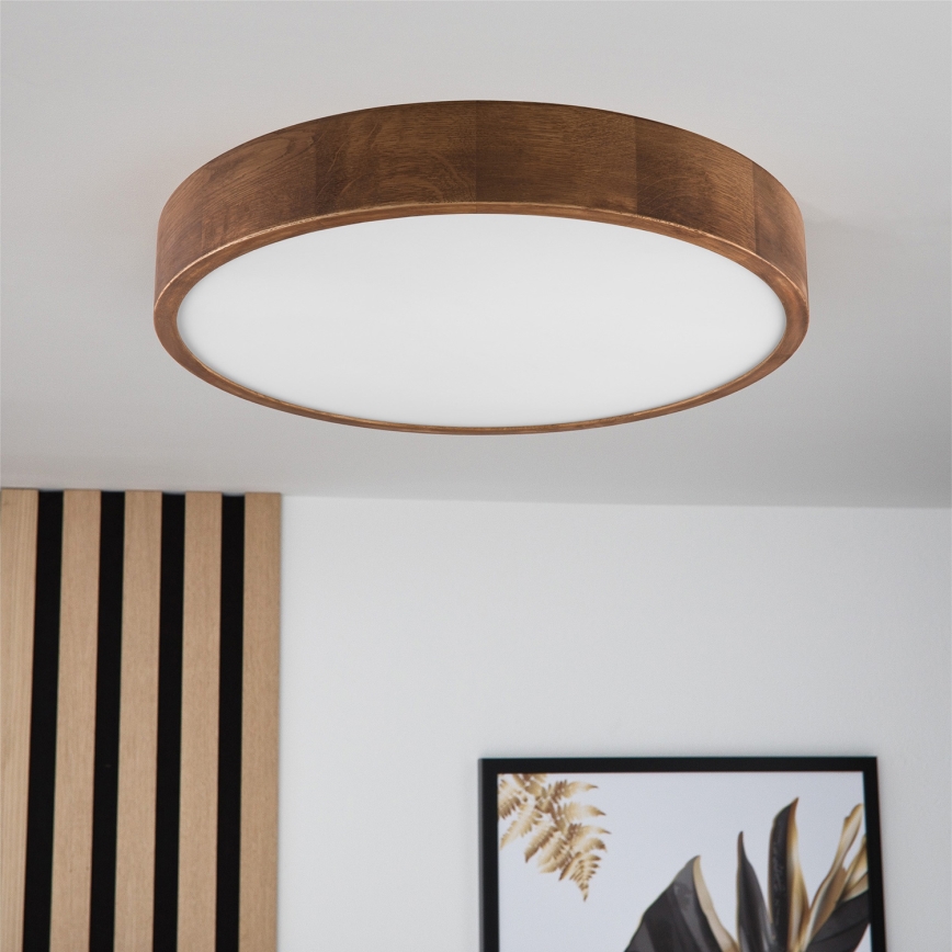 Brilagi - LED Stropna svetilka CARVALHO 3xE27/60W/230V hrast češnja pr. 47 cm