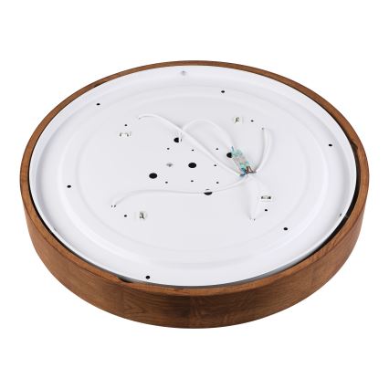 Brilagi - LED stropna svetilka CARVALHO 4xE27/60W/230V hrast češnja premer 57,5 cm