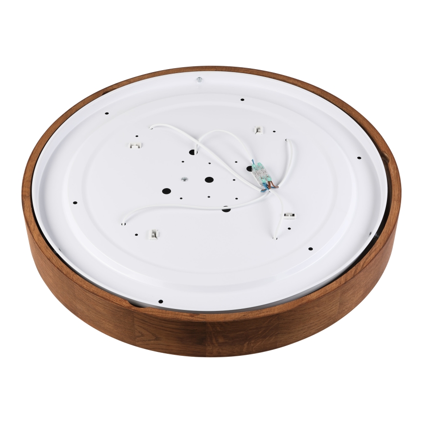 Brilagi - LED stropna svetilka CARVALHO 4xE27/60W/230V hrast češnja premer 57,5 cm