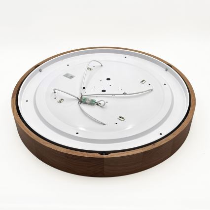 Brilagi - LED stropna svetilka CARVALHO 4xE27/60W/230V hrast češnja premer 57,5 cm