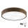 Brilagi - LED stropna svetilka CARVALHO 4xE27/60W/230V hrast/oreh premer 57,5 cm