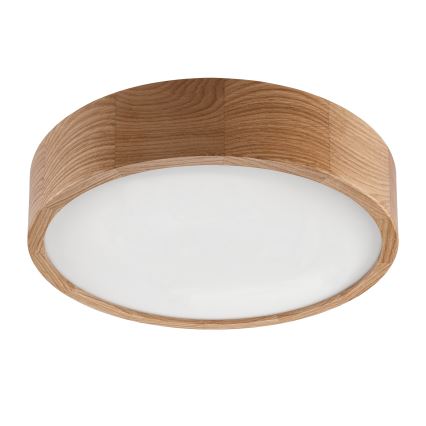 Brilagi - LED stropna svetilka CARVALHO LED/36W/230V, hrast, premer 37,5 cm