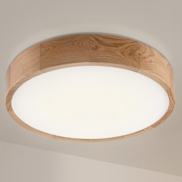 Brilagi - LED stropna svetilka CARVALHO LED/36W/230V hrast, premer 47,5 cm