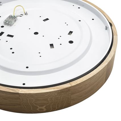 Brilagi - LED stropna svetilka CARVALHO LED/36W/230V hrast, premer 47,5 cm