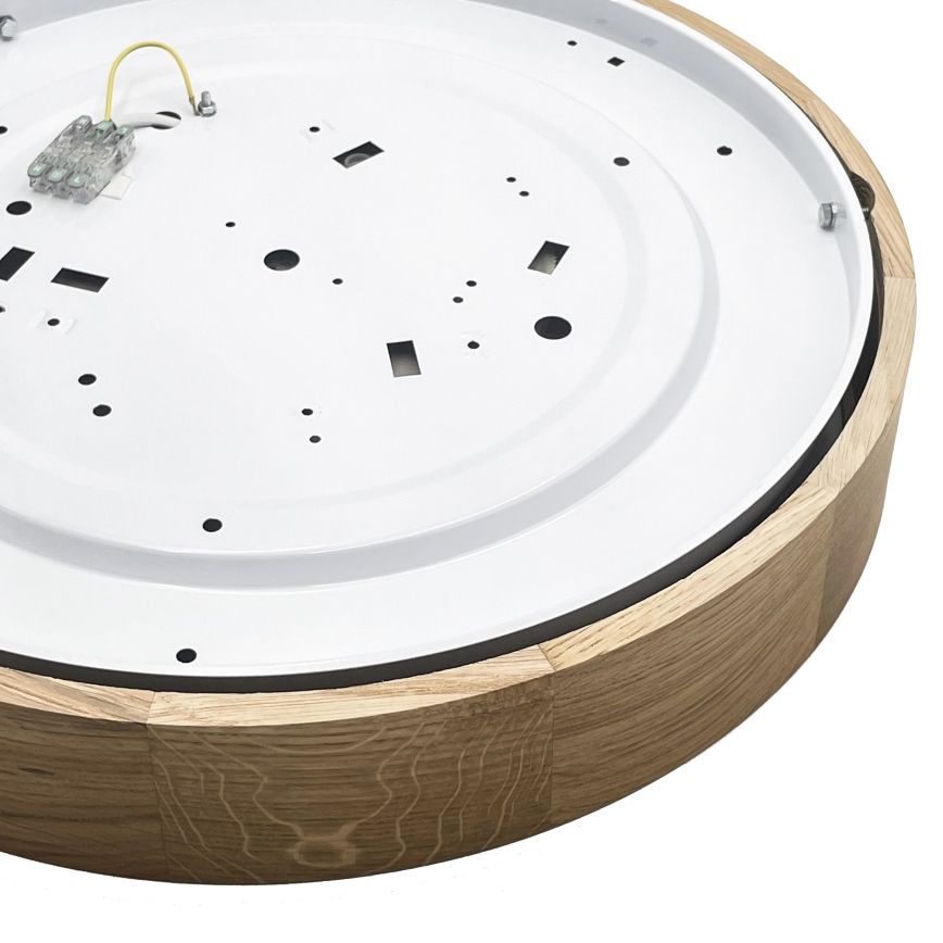 Brilagi - LED stropna svetilka CARVALHO LED/36W/230V hrast, premer 47,5 cm