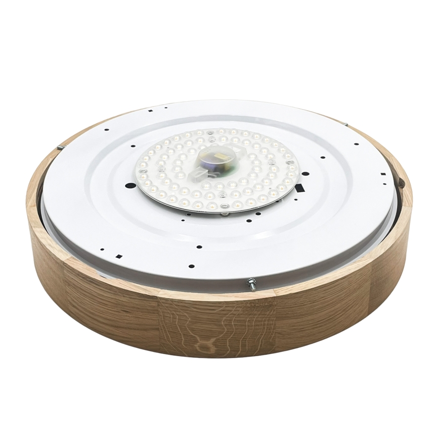 Brilagi - LED stropna svetilka CARVALHO LED/36W/230V hrast, premer 47,5 cm