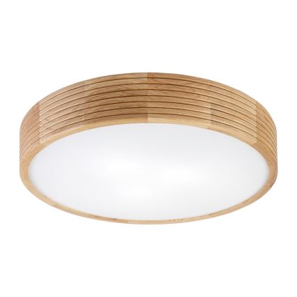Brilagi - LED stropna svetilka CARVALHO MODERN 3xE27/60W/230V premer 47,5 cm hrast
