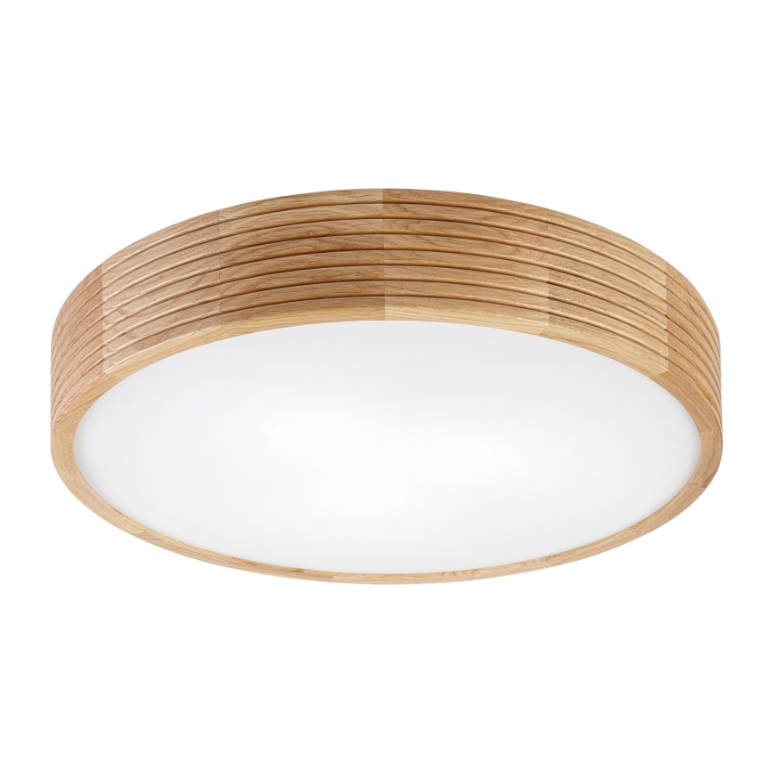 Brilagi - LED stropna svetilka CARVALHO MODERN 3xE27/60W/230V premer 47,5 cm hrast