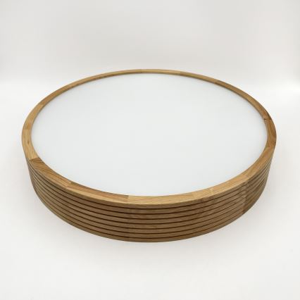 Brilagi - LED stropna svetilka CARVALHO MODERN 3xE27/60W/230V premer 47,5 cm hrast