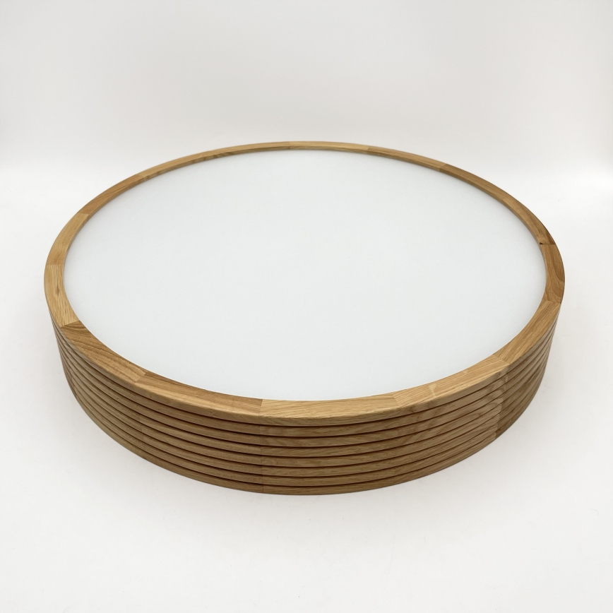 Brilagi - LED stropna svetilka CARVALHO MODERN 3xE27/60W/230V premer 47,5 cm hrast