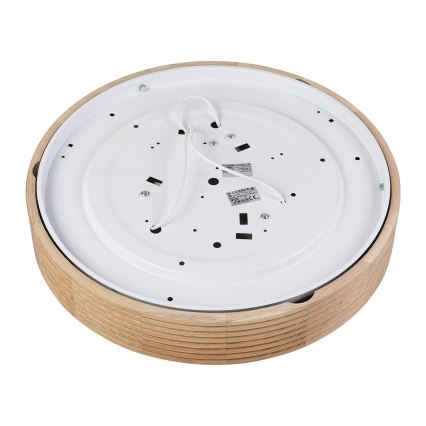 Brilagi - LED stropna svetilka CARVALHO MODERN 3xE27/60W/230V premer 47,5 cm hrast