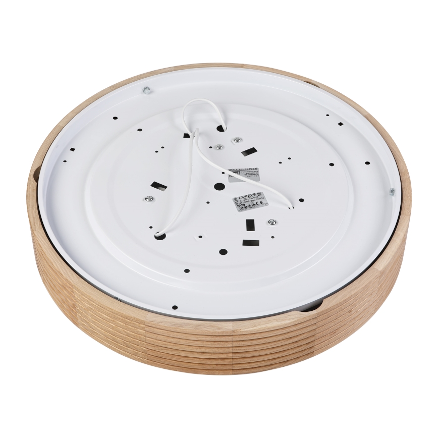 Brilagi - LED stropna svetilka CARVALHO MODERN 3xE27/60W/230V premer 47,5 cm hrast
