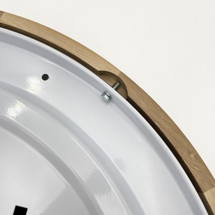 Brilagi - LED stropna svetilka CARVALHO MODERN 3xE27/60W/230V premer 47,5 cm hrast