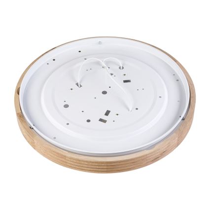 Brilagi - LED stropna svetilka CARVALHO MODERN SLIM 3xE27/60W/230V pr. 47,5 cm hrast