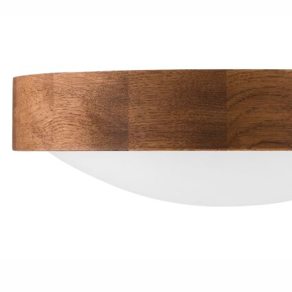 Brilagi - LED Stropna svetilka CARVALHO SLIM 1xE27/60W/230V hrast češnja pr. 27 cm