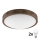 Brilagi - LED Stropna svetilka CARVALHO SLIM 2xE27/60W/230V hrast oreh pr. 37 cm