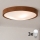 Brilagi - LED stropna svetilka CARVALHO SLIM 3xE27/15W/230V, hrast češnja, premer 47 cm