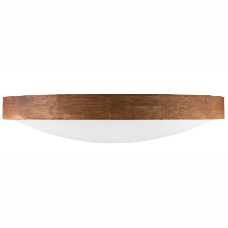 Brilagi - LED stropna svetilka CARVALHO SLIM 3xE27/15W/230V, hrast češnja, premer 47 cm