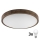 Brilagi - LED Stropna svetilka CARVALHO SLIM 3xE27/60W/230V hrast oreh pr. 47 cm