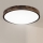 Brilagi - LED stropna svetilka CARVALHO SLIM SMOKEY LED/36W/230V hrast, premer 47,5 cm