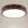 Brilagi - LED stropna svetilka CARVALHO SMOKEY LED/36W/230V hrast, premer 47,5 cm