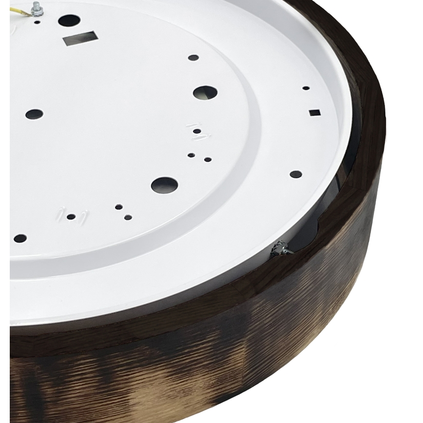 Brilagi - LED stropna svetilka CARVALHO SMOKEY LED/36W/230V hrast, premer 47,5 cm
