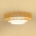 Brilagi - LED Stropna svetilka CEDAR LUNETA LED/26W/230V bež/rjava/krem barva
