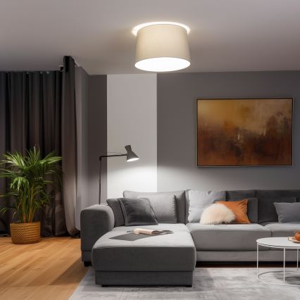 Brilagi - LED stropna svetilka CERIA, 1x E27/40W/230V, Ø 45 cm, siva