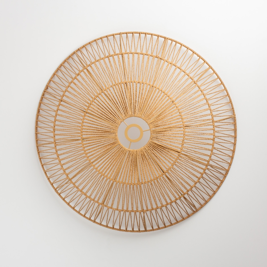 Brilagi - LED stropna svetilka CERIA BOHO 1xE27/40W/230V premer 70 cm rjava/hrast