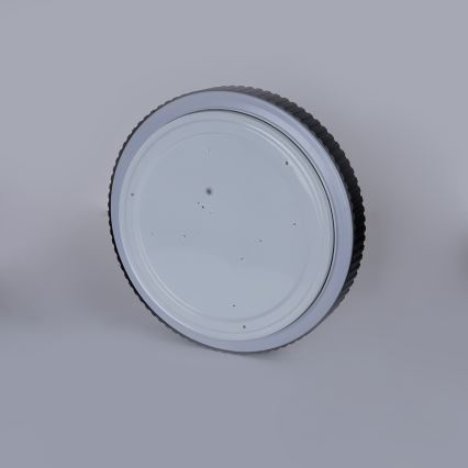 Brilagi - LED zatemnjiva stropna svetilka CORVO LED/54W/230V 3000-6000K črna premer 40 cm + daljinski upravljalnik