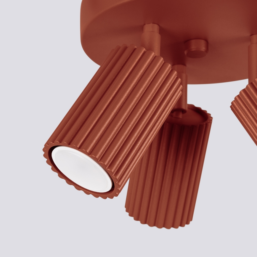 Brilagi - LED stropna svetilka CRESTO 3xGU10/10W/230V rdeča