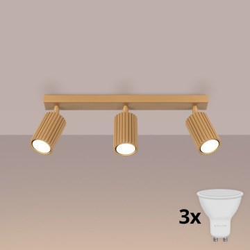 Brilagi - LED stropna svetilka CRESTO 3xGU10/10W/230V zlata