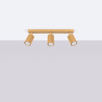 Brilagi - LED stropna svetilka CRESTO 3xGU10/10W/230V zlata