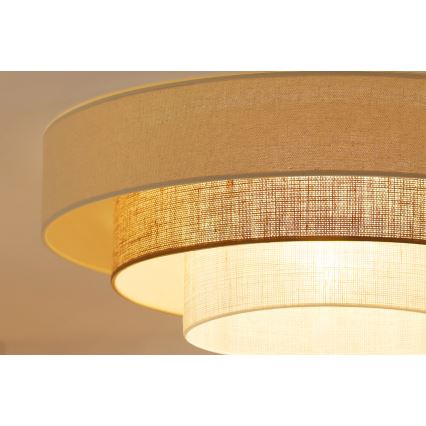 Brilagi - LED Stropna svetilka DENVER LUNETA LED/12W/230V pr. 60 cm 3000K/4000K/6400K bež/krem barva